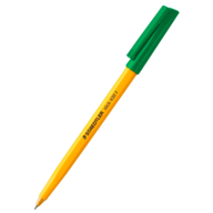 Ручка кулькова "Stick"  зелена